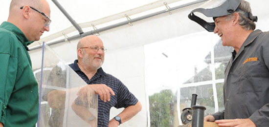 Mark Baker, Richard Raffan, Kevin Inkster @ steinert Mark Baker, Richard Raffan, Kevin Inkster @ steinert